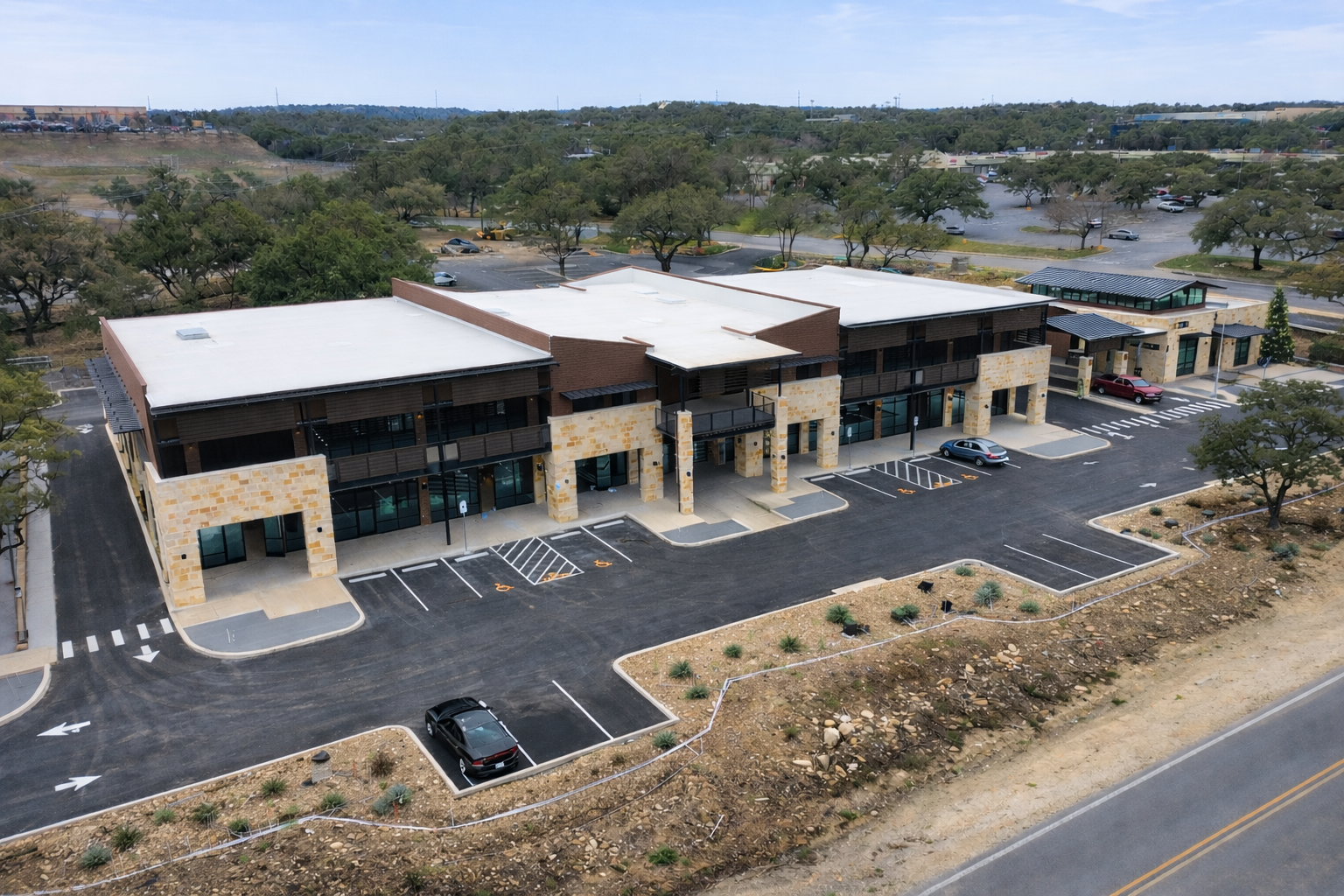 Bulverde Village exterior view