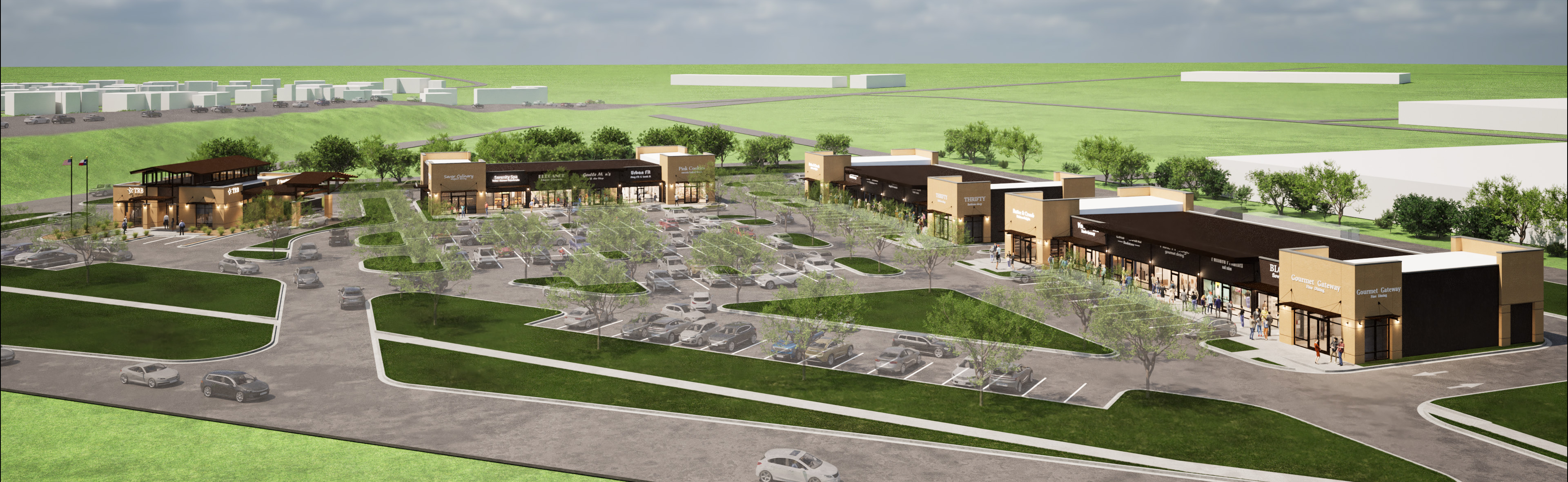 Port Plaza storefront